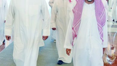 صورة الأمير وولي العهد يهنئان محمد بن زايد