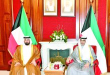 صورة وزير الديوان الأميري استقبل الرئيس التنفيذي لبريد الإمارات